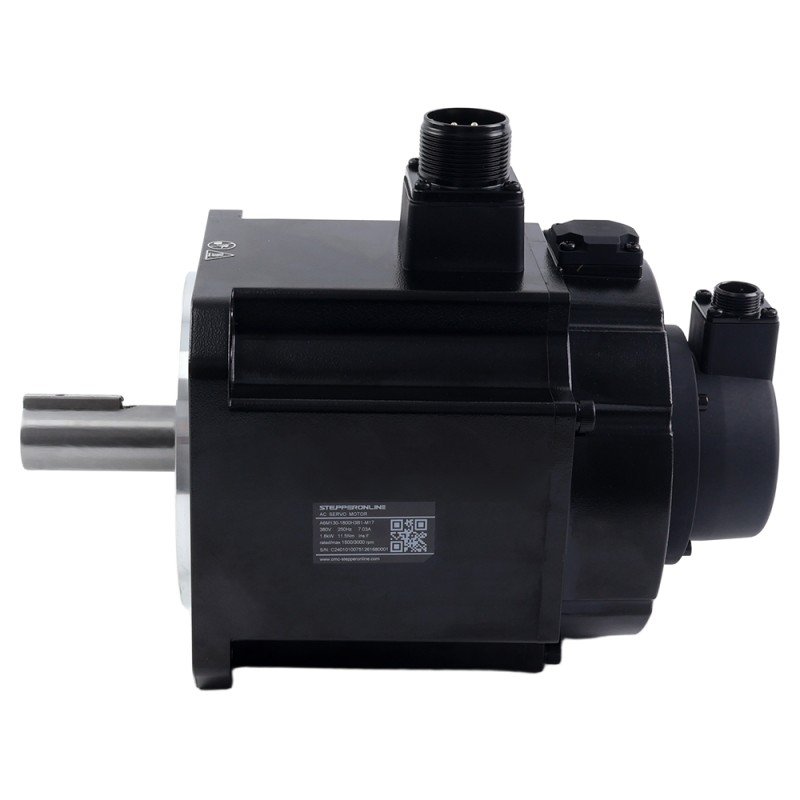 A6H Serie 1800W EtherCAT AC Servomotor Kit 1500rpm 11,50Nm met rem 17-bits absolute encoder IP67 - A6H-EC1800H3B1-M17 | StepperOnline