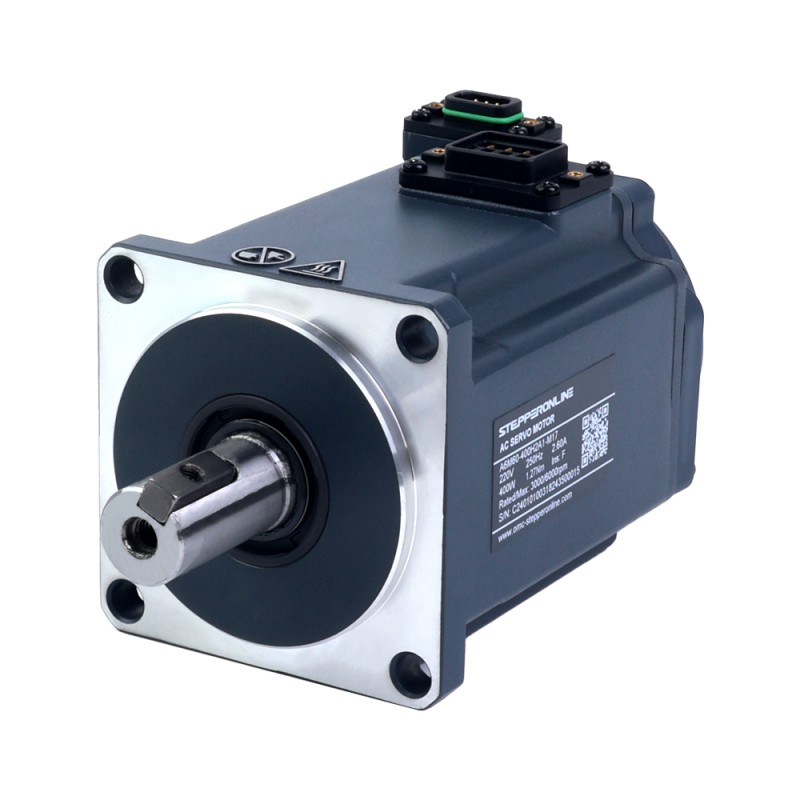 A6-serie 400W EtherCAT AC-servomotorset 3000rpm 1,27Nm 17-bits absolute encoder IP67 - A6-EC400H2A1-M17 | StepperOnline