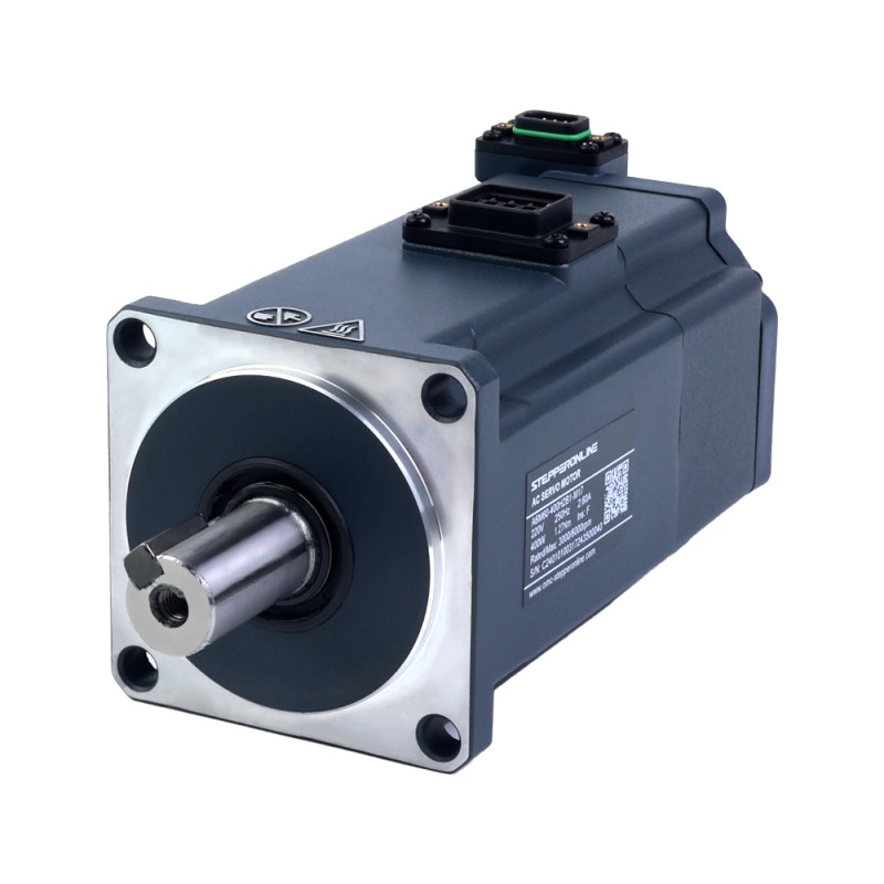 A6 Serie 400W STO Safe Torque Off EtherCAT AC Servomotor Kit 3000rpm 1,27Nm met Rem 17-Bits Absoluut Encoder IP67 - A6-EC400H2B1-M17-STO | StepperOnline
