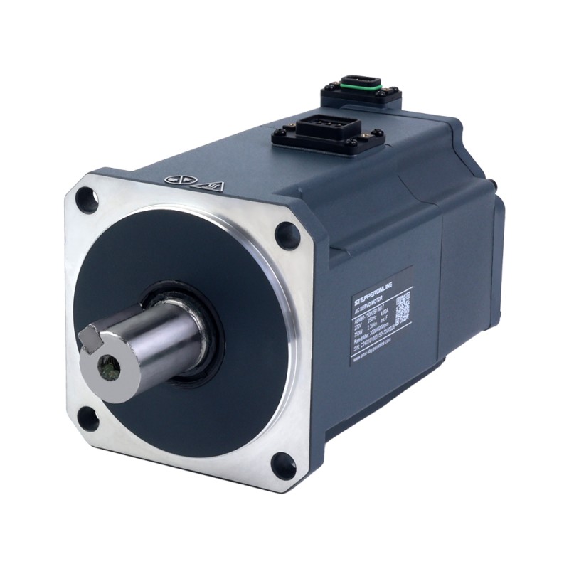 A6-serie 750W EtherCAT AC-servomotorset 3000rpm 2,39Nm met rem 17-bit absolute encoder IP67 - A6-EC750H2B1-M17 | StepperOnline