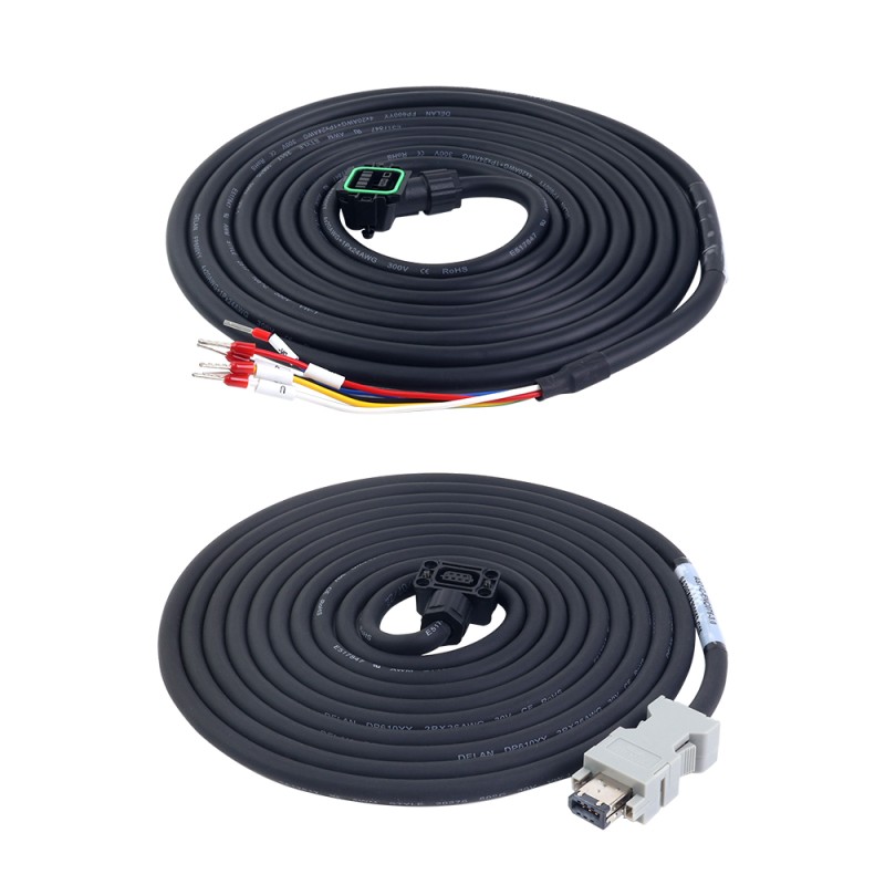 A6 Serie 400W STO Safe Torque Off EtherCAT AC Servomotor Kit 3000rpm 1,27Nm met Rem 17-Bits Absoluut Encoder IP67 - A6-EC400H2B1-M17-STO | StepperOnline