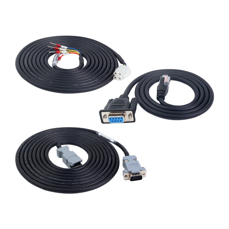 DSY Serie 100W CANopen DC Servomotor 24-70VDC 0,318Nm 3000rpm 17-Bit Incrementele Encoder IP65 - DSY-C100L2A2-M17S | StepperOnline