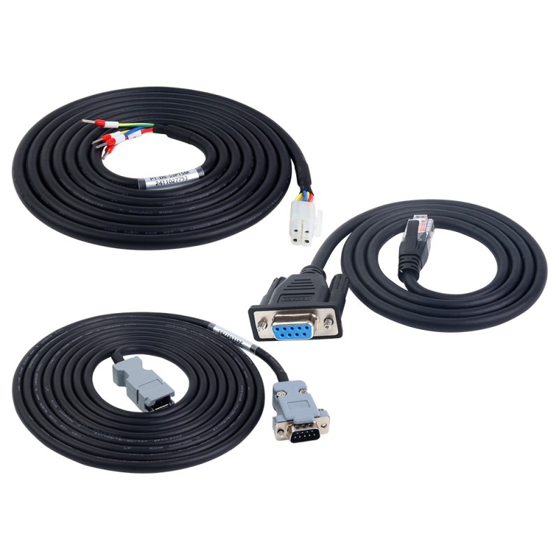 DSY Serie 400W CANopen DC Servomotor 24-70VDC 1,27Nm 3000rpm 17-Bit Incrementele Encoder IP65 - DSY-C400L2A2-M17S | StepperOnline