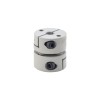 5mm - 5mm flexibele enkelschijfs koppeling 19x19mm CNC Stepper Motor as koppeling