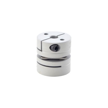 6,35 mm - 6,35 mm flexibele enkelschijfs koppeling 26x26mm CNC Stepper Motor as koppeling
