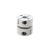 6.35mm - 8mm flexibele enkelschijfs koppeling 26x26mm CNC Stepper Motor as koppeling
