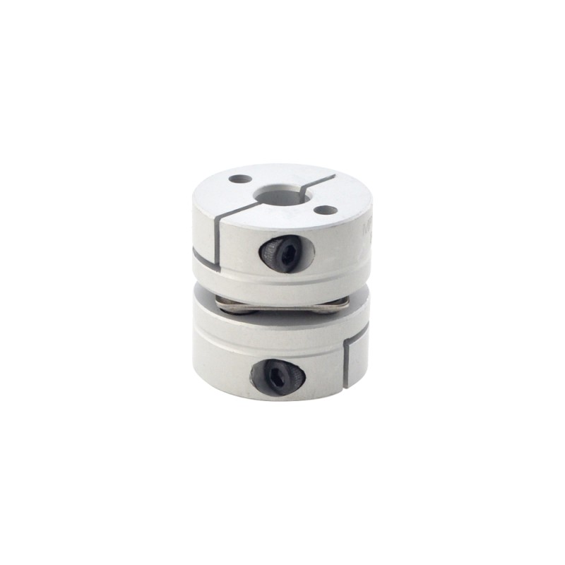 8mm - 8mm flexibele enkelschijfs koppeling 26x26mm CNC Stepper Motor as koppeling