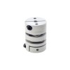5mm - 5mm Flexibele Dubbele Schijfkoppeling 26x35mm CNC Stepper Motoras Koppeling 5mm - 5mm Flexibele Dubbele Schijfkoppeling 26x35mm CNC Stepper Motoras Koppeling