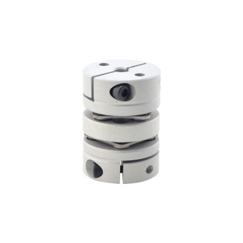 CN In de uitverkoop - 5mm - 6.35mm Flexibele Dubbele Schijfkoppeling 26x35mm CNC Stepper Motoras Koppeling CN In de uitverkoop - 5mm - 6.35mm Flexibele Dubbele Schijfkoppeling 26x35mm CNC Stepper Motoras Koppeling