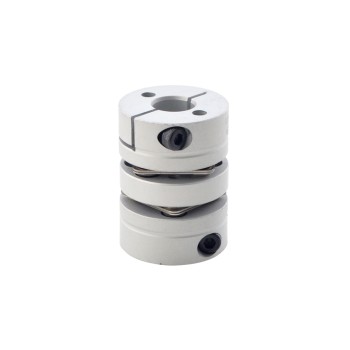 6,35 mm - 10 mm flexibele dubbele schijf koppeling 26x35 mm CNC Stepper Motor as koppeling 6,35 mm - 10 mm flexibele dubbele schijf koppeling 26x35 mm CNC Stepper Motor as koppeling