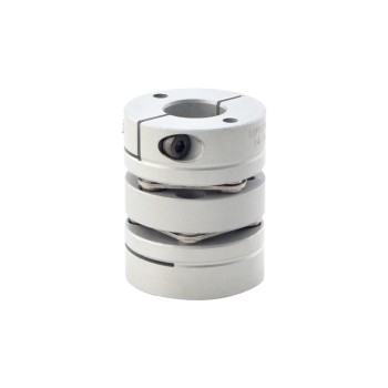 14mm - 14mm Flexibele Dubbele Schijfkoppeling 32x41mm CNC Stepper Motoras Koppeling