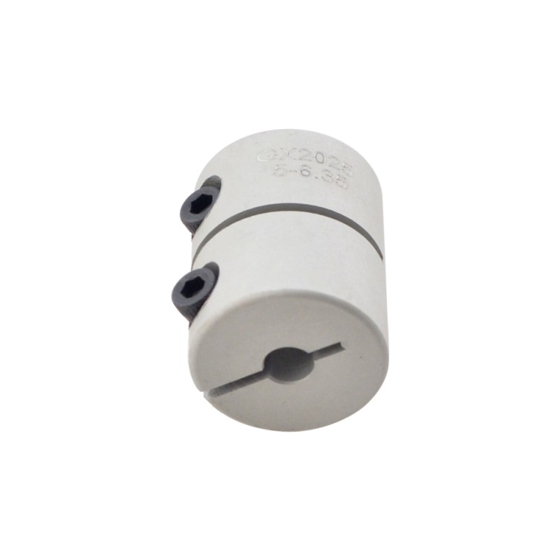 5mm - 6.35mm stijve koppeling 20x25mm CNC Stepper Motor as koppeling
