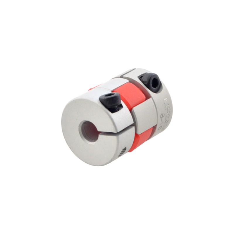 6mm - 10mm flexibele kaak koppeling 20x25mm CNC Stepper motor as koppeling
