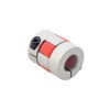 6,35 mm - 10 mm flexibele kaak koppeling 20x25 mm CNC Stepper motor as koppeling