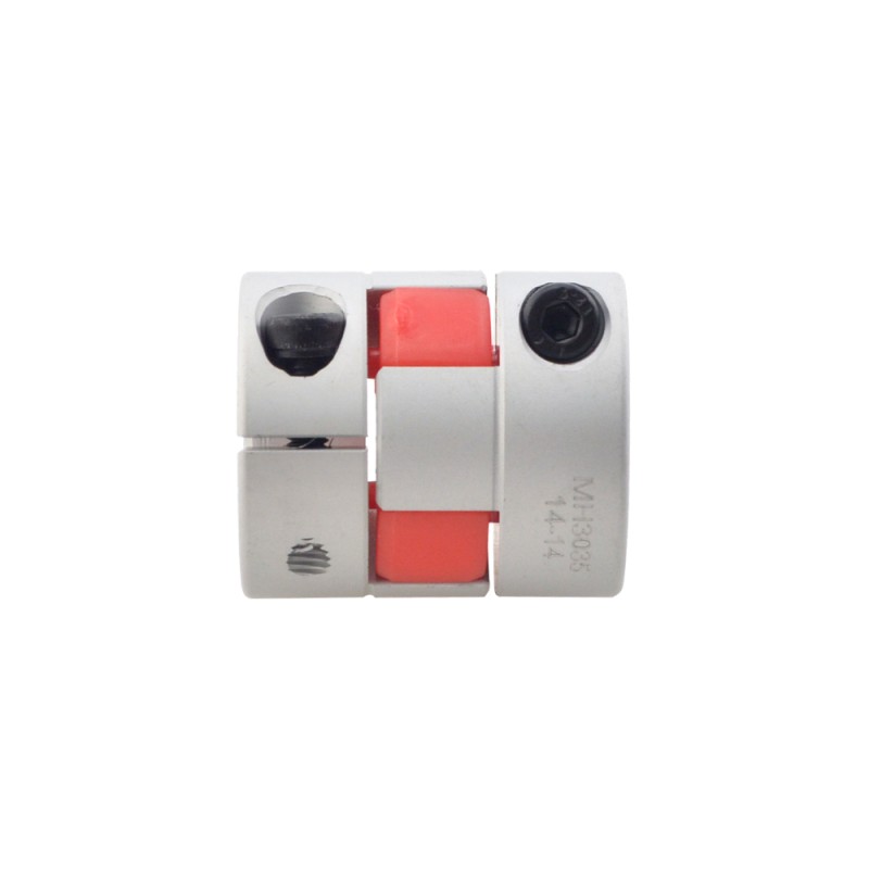 14mm - 14mm flexibele kaak koppeling 30x35mm CNC Stepper motor as koppeling