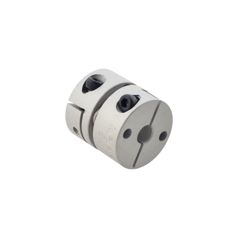 5mm - 5mm flexibele enkelschijfs koppeling 19x19mm CNC Stepper Motor as koppeling