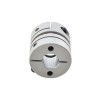 8mm - 8mm flexibele enkelschijfs koppeling 19x19mm CNC Stepper Motor as koppeling