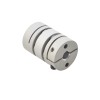 5mm - 5mm Flexibele Dubbele Schijfkoppeling 19x26mm CNC Stepper Motoras Koppeling 5mm - 5mm Flexibele Dubbele Schijfkoppeling 19x26mm CNC Stepper Motoras Koppeling