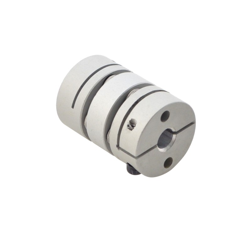 5mm - 5mm Flexibele Dubbele Schijfkoppeling 19x26mm CNC Stepper Motoras Koppeling 5mm - 5mm Flexibele Dubbele Schijfkoppeling 19x26mm CNC Stepper Motoras Koppeling