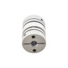 5mm - 5mm Flexibele Dubbele Schijfkoppeling 19x26mm CNC Stepper Motoras Koppeling 5mm - 5mm Flexibele Dubbele Schijfkoppeling 19x26mm CNC Stepper Motoras Koppeling