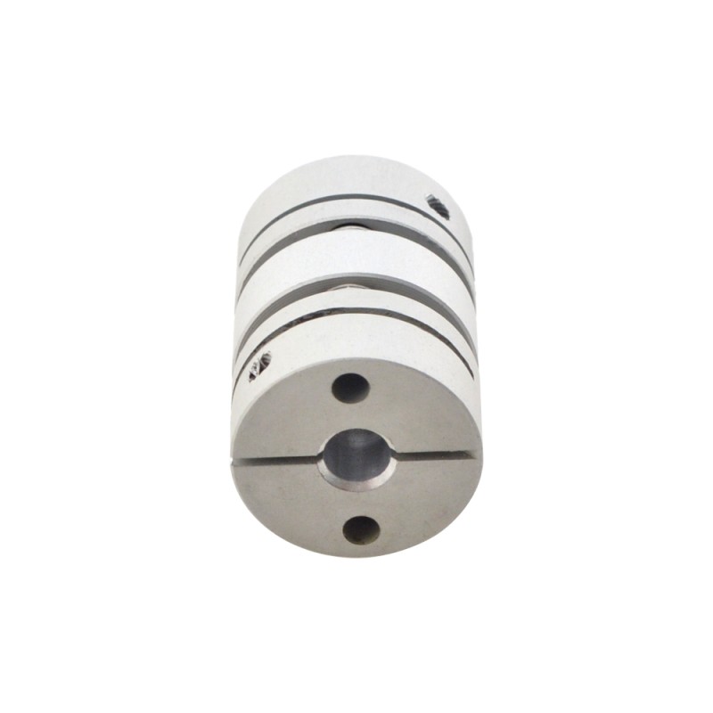 5mm - 5mm Flexibele Dubbele Schijfkoppeling 19x26mm CNC Stepper Motoras Koppeling 5mm - 5mm Flexibele Dubbele Schijfkoppeling 19x26mm CNC Stepper Motoras Koppeling
