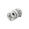 8mm - 8mm flexibele Dubbele Schijfkoppeling 19x26mm CNC Stepper Motoras Koppeling 8mm - 8mm flexibele Dubbele Schijfkoppeling 19x26mm CNC Stepper Motoras Koppeling
