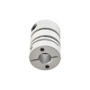 8mm - 8mm flexibele Dubbele Schijfkoppeling 19x26mm CNC Stepper Motoras Koppeling 8mm - 8mm flexibele Dubbele Schijfkoppeling 19x26mm CNC Stepper Motoras Koppeling