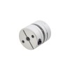 5mm - 6mm flexibele enkelschijfs koppeling 26x26mm CNC Stepper Motor as koppeling