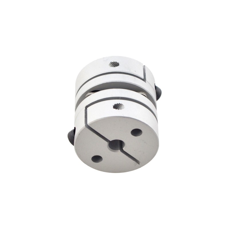 5mm - 6mm flexibele enkelschijfs koppeling 26x26mm CNC Stepper Motor as koppeling