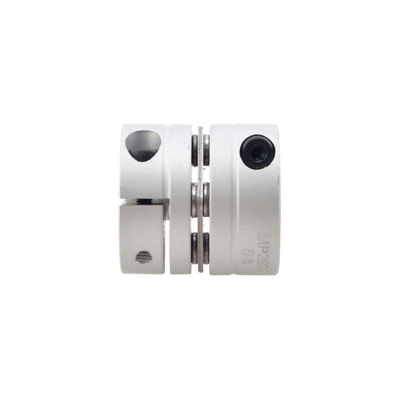 5mm - 8mm flexibele enkelschijfs koppeling 26x26mm CNC Stepper Motor as koppeling