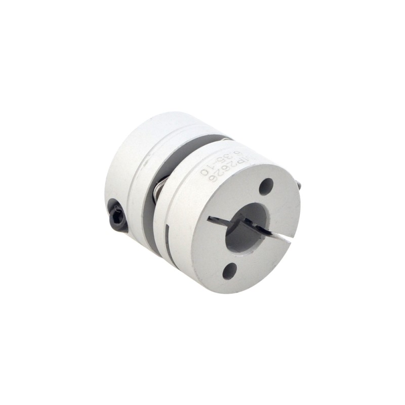 6,35 mm - 10 mm flexibele enkelschijfs koppeling 26x26 mm CNC Stepper Motor as koppeling 6,35 mm - 10 mm flexibele enkelschijfs koppeling 26x26 mm CNC Stepper Motor as koppeling