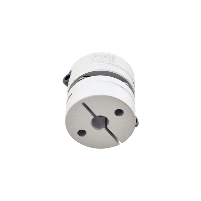 6,35 mm - 10 mm flexibele enkelschijfs koppeling 26x26 mm CNC Stepper Motor as koppeling 6,35 mm - 10 mm flexibele enkelschijfs koppeling 26x26 mm CNC Stepper Motor as koppeling