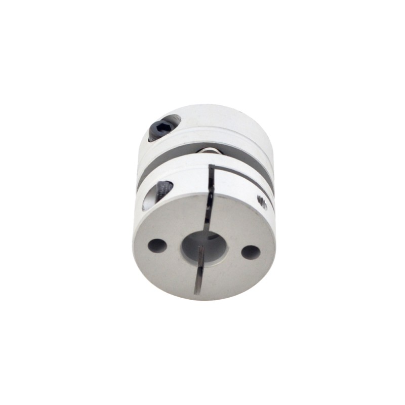 6.35mm - 8mm flexibele enkelschijfs koppeling 26x26mm CNC Stepper Motor as koppeling