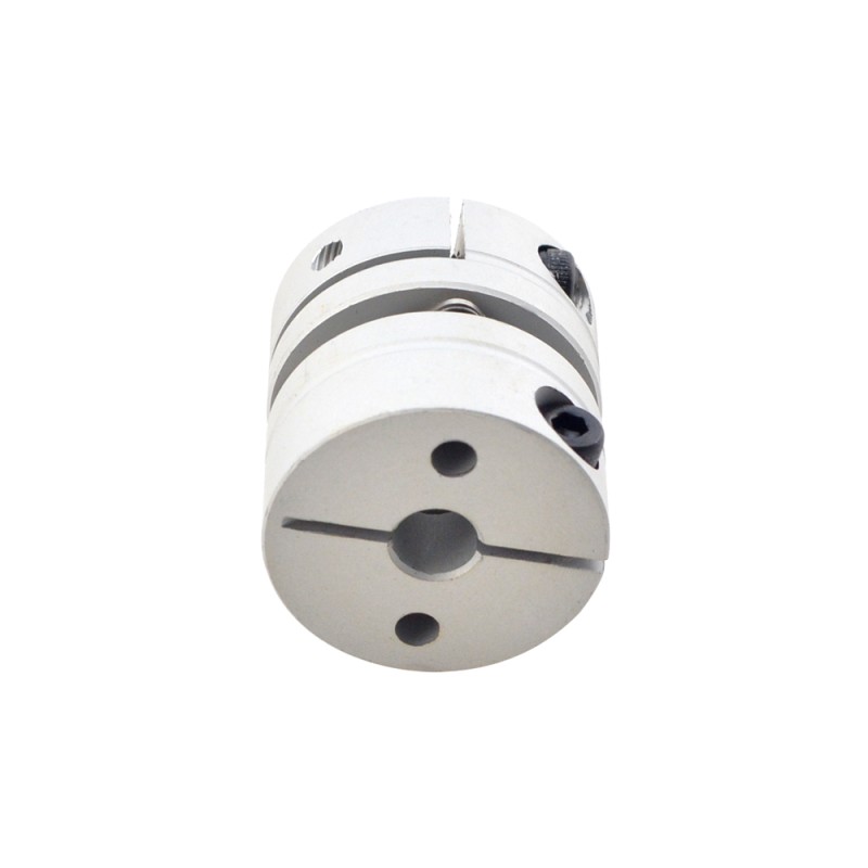 6.35mm - 8mm flexibele enkelschijfs koppeling 26x26mm CNC Stepper Motor as koppeling