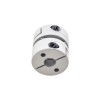 8mm - 10mm flexibele enkelschijfs koppeling 26x26mm CNC Stepper Motor as koppeling