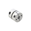 8mm - 8mm flexibele enkelschijfs koppeling 26x26mm CNC Stepper Motor as koppeling