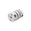 5mm - 5mm Flexibele Dubbele Schijfkoppeling 26x35mm CNC Stepper Motoras Koppeling 5mm - 5mm Flexibele Dubbele Schijfkoppeling 26x35mm CNC Stepper Motoras Koppeling