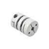 5mm - 6mm Flexibele Dubbele Schijfkoppeling 26x35mm CNC Stepper Motoras Koppeling 5mm - 6mm Flexibele Dubbele Schijfkoppeling 26x35mm CNC Stepper Motoras Koppeling
