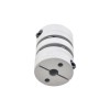 5mm - 6mm Flexibele Dubbele Schijfkoppeling 26x35mm CNC Stepper Motoras Koppeling 5mm - 6mm Flexibele Dubbele Schijfkoppeling 26x35mm CNC Stepper Motoras Koppeling