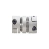 5mm - 6.35mm Flexibele Dubbele Schijfkoppeling 26x35mm CNC Stepper Motoras Koppeling
