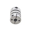 5mm - 8mm Flexibele Dubbele Schijfkoppeling 26x35mm CNC Stepper Motoras Koppeling