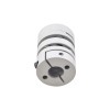 6,35 mm - 10 mm flexibele dubbele schijf koppeling 26x35 mm CNC Stepper Motor as koppeling