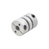 8mm - 8mm Flexibele Dubbele Schijfkoppeling 26x35mm CNC Stepper Motoras Koppeling 8mm - 8mm Flexibele Dubbele Schijfkoppeling 26x35mm CNC Stepper Motoras Koppeling