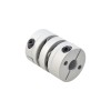 8mm - 8mm Flexibele Dubbele Schijfkoppeling 26x35mm CNC Stepper Motoras Koppeling 8mm - 8mm Flexibele Dubbele Schijfkoppeling 26x35mm CNC Stepper Motoras Koppeling