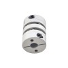 8mm - 8mm Flexibele Dubbele Schijfkoppeling 26x35mm CNC Stepper Motoras Koppeling 8mm - 8mm Flexibele Dubbele Schijfkoppeling 26x35mm CNC Stepper Motoras Koppeling