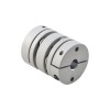 8mm - 14mm Flexibele Dubbele Schijfkoppeling 32x41mm CNC Stepper Motoras Koppeling 8mm - 14mm Flexibele Dubbele Schijfkoppeling 32x41mm CNC Stepper Motoras Koppeling