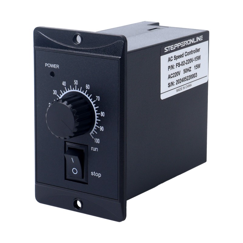 15W eenfase 220VAC motorsnelheidsregelaar voor motor met variabele snelheid - FS-02-220V-15W | StepperOnline