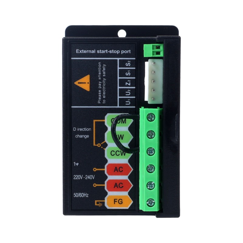 40W eenfasige 220VAC motorsnelheidsregelaar voor motor met variabele snelheid - FS-02-220V-40W | StepperOnline