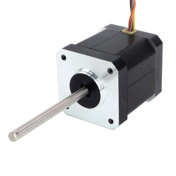 Nema 17 stappenmotor voor hoge temperaturen 55Ncm (77.93oz.in) 55mm ronde as isolatieklasse H 180C Nema 17 stappenmotor voor hoge temperaturen 55Ncm (77.93oz.in) 55mm ronde as isolatieklasse H 180C