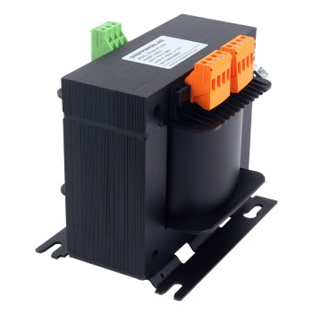 1000VA enkelfasige vierkante regeltransformator 220VAC tot 4 x 70VAC 50/60Hz
